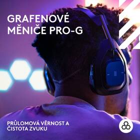 Headset Logitech G Astro A50 X Lightspeed Wireless + Base Station čierny

 obrázok produktu 15 z 23