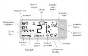 Termostat Honeywell T3R, bezdrôtový 

 obrázok produktu 1 z 1