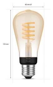 Inteligentná žiarovka Philips Bluetooth, filament ST64, 7W, E27, White Ambiance 

 obrázok produktu 3 z 7
