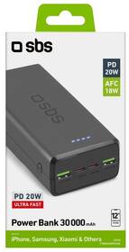 Powerbank SBS 2XC/2XU 30K 20W B 

 obrázok produktu 2 z 2
