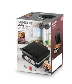 Vafľovač Sencor SWF 2010BK 

 obrázok produktu 9 z 9