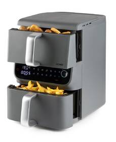 Fritéza teplovzdušná Domo DO549FR, 3,5 + 6,5 l sivá

 obrázok produktu 5 z 19