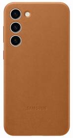 Kryt na mobil Samsung Leather na Galaxy S23+ hnedý

 obrázok produktu 1 z 5