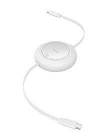 Kábel Baseus Free2Pull mini USB-C/USB-C 1,5m 100W biely

 obrázok produktu 1 z 13