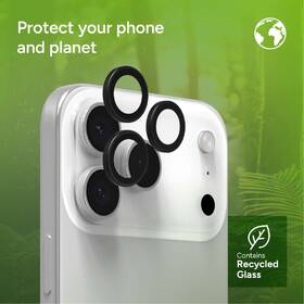 Ochranné sklo šošovky fotoaparátu ZAGG InvisibleShield Premium GL (CameraRings) na Apple iPhone 17 Pro/17 Pro Max/16 Pro/16 Pro Max/15 Pro/15 Pro Max čierne

 obrázok produktu 10 z 11