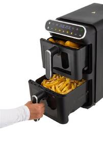Fritéza teplovzdušná Ariete ART 4640 Air Fryer VerticalDuo, 11 l čierna

 obrázok produktu 11 z 14