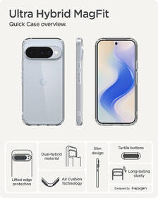 Kryt na mobil Spigen Ultra Hybrid na Google Pixel 10 Pro/Pixel 10 priehľadný

 obrázok produktu 9 z 13