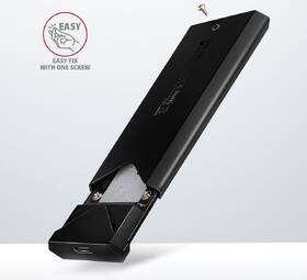 Externý rámček Axagon Black Arrow box, USB-C 10 Gbps - M.2 NVMe SSD čierny

 obrázok produktu 6 z 9