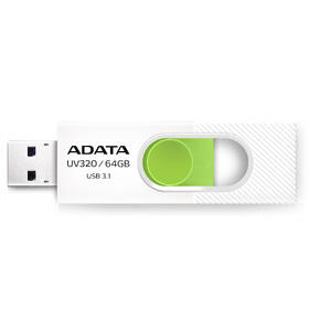 USB flashdisk ADATA UV320 64GB biely/zelený

 obrázok produktu 1 z 4