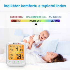 Teplomer ThermoPro TP-359 BT biely

 obrázok produktu 5 z 5