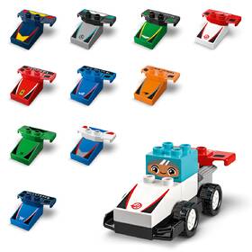 Stavebnica LEGO® DUPLO® 10445 Pretekárske autá a šoféri tímu F1® 

 obrázok produktu 2 z 9