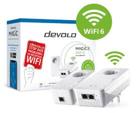 Sieťový rozvod LAN po 230V Devolo Magic 2 WiFi 6 Starter Kit 

 obrázok produktu 3 z 6