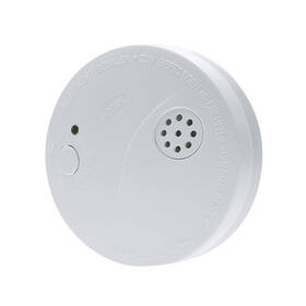 Detektor dymu Solight + alarm, 85dB, 9V batéria biely

 obrázok produktu 1 z 7