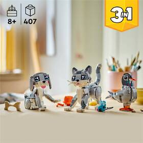 Stavebnica LEGO® Creator 3 v 1 31163 Hravá kočka 

 obrázok produktu 5 z 8