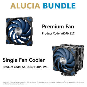 Chladič CPU AKASA Alucia H4 Plus + Alucia SC12 Fan čierny

 obrázok produktu 2 z 5