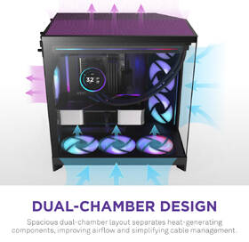 Case NZXT H9 Flow RGB čierna

 obrázok produktu 5 z 8