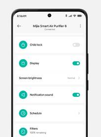 Filter pre čističky vzduchu Xiaomi Mijia Smart Air Purifier 6 Filter čierny

 obrázok produktu 4 z 6