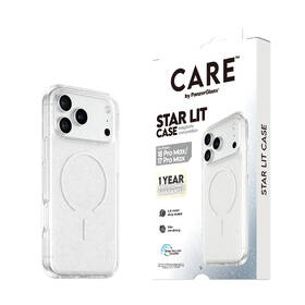 Kryt na mobil PanzerGlass CARE na Apple iPhone 18 Pro / 17 Pro Star Lit MagSafe priehľadný

 obrázok produktu 3 z 4