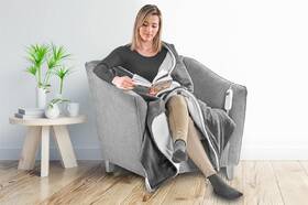 Vyhrievacia deka Concept DV7420 180x130cm HYGGE sivá/biela

 obrázok produktu 9 z 12