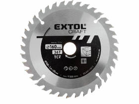 Pílový kotúč Extol Craft 19104 160x1,4x20mm, 36T 

 obrázok produktu 1 z 1