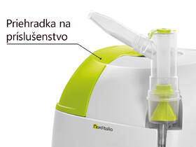 Inhalátor kompresorový Norditalia Arianne Power biely/zelený

 obrázok produktu 3 z 10