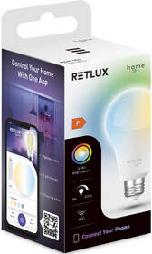 Inteligentná žiarovka RETLUX RSH 104, A70, E27, 14W, RGB, CCT 

 obrázok produktu 8 z 8