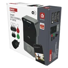 Videozvonček EMOS GOSMART IP-20PoE sivý

 obrázok produktu 12 z 15