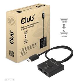 Redukcia Club3D HDMI / 2x HDMI 2v1, 8K60Hz, 4K120Hz čierna

 obrázok produktu 6 z 6