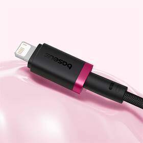 Kábel Baseus Dura USB/Lightning, 2.4A, 1m čierny/červený

 obrázok produktu 8 z 16