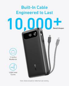 Powerbank Anker 87W Built-In USB-C Cable 20000 mAh čierny

 obrázok produktu 4 z 4