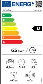 Práčka ECG EWS 60103 

 obrázok produktu 5 z 8