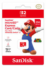 Pamäťová karta SANDISK NS2 microSD Express card 256 GB červená

 obrázok produktu 1 z 1