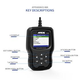 Diagnostika vozidla Ancel FD700 

 obrázok produktu 3 z 6