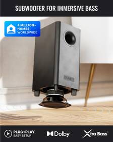 Soundbar Majority Bowfell Axis 2.1 čierny

 obrázok produktu 3 z 7