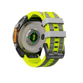 Remienok Cubenest Premium Silicone Garmin QuickFit Band 26mm sivý/žltý

 obrázok produktu 3 z 5