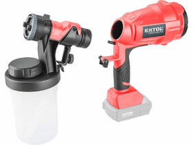 Pištoľ striekacia Extol Premium 8891863 20V Li-ion (bez batérie) 

 obrázok produktu 9 z 9