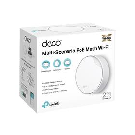 Kompletný Wi-Fi systém TP-Link Deco X50-PoE Mesh, AX3000 (2 ks) biely

 obrázok produktu 11 z 11
