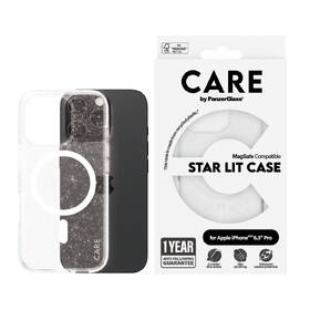 Kryt na mobil PanzerGlass CARE Star Lit MagSafe na Apple iPhone 16 Pro biely/priehľadný

 obrázok produktu 1 z 2