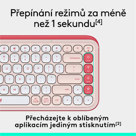 Klávesnica Logitech POP ICON, US layout ružová

 obrázok produktu 5 z 10