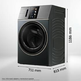 Práčka so sušičkou Haier HWD180BD12LGNU-S sivá/modrá

 obrázok produktu 26 z 35