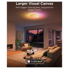 LED stropné svietidlo Govee R1250C01 biele

 obrázok produktu 2 z 10