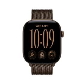 Inteligentné hodinky Apple GPS 42 mm tmavo bronzový hliník, tmavo bronzový milánsky ťah 

 obrázok produktu 1 z 6