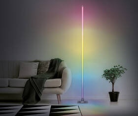 Stojacia lampa Solight LED smart Rainbow, Wi-Fi, RGB, CCT, 140 cm 

 obrázok produktu 7 z 8