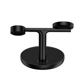 Bezdrôtová nabíjačka Baseus Swan 3v1 MagSafe 20W (Apple Watch/AirPods/iPhone) čierna

 obrázok produktu 1 z 9