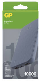 Powerbank GP B+ Series, 15W 10000 mAh modrý

 obrázok produktu 2 z 4