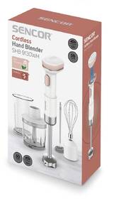 Ponorný mixér Sencor SHB 9130WH AKU biely

 obrázok produktu 15 z 15