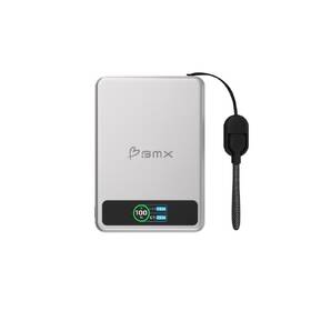 Powerbank BMX SolidSafe™ 5K Solid-State magnetická strieborná

 obrázok produktu 1 z 7
