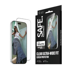 Tvrdené sklo PanzerGlass SAFE na Apple iPhone 18 Pro/17 Pro s instalačním rámečkem čierne

 obrázok produktu 2 z 7