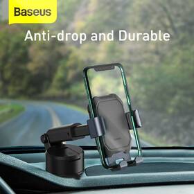 Držiak na mobil Baseus Tank Gravity čierny

 obrázok produktu 5 z 9