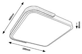 LED stropné svietidlo Rabalux Arild 71146 čierne/drevené

 obrázok produktu 5 z 5
